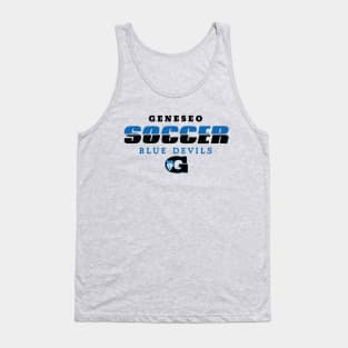 Geneseo Soccer Split Design - BLUE Tank Top